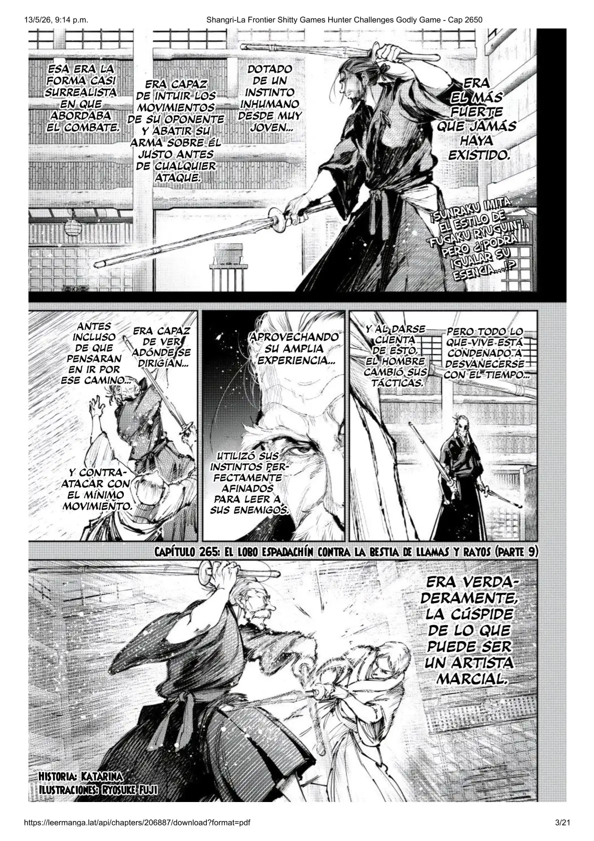 Página 3 del Manga
