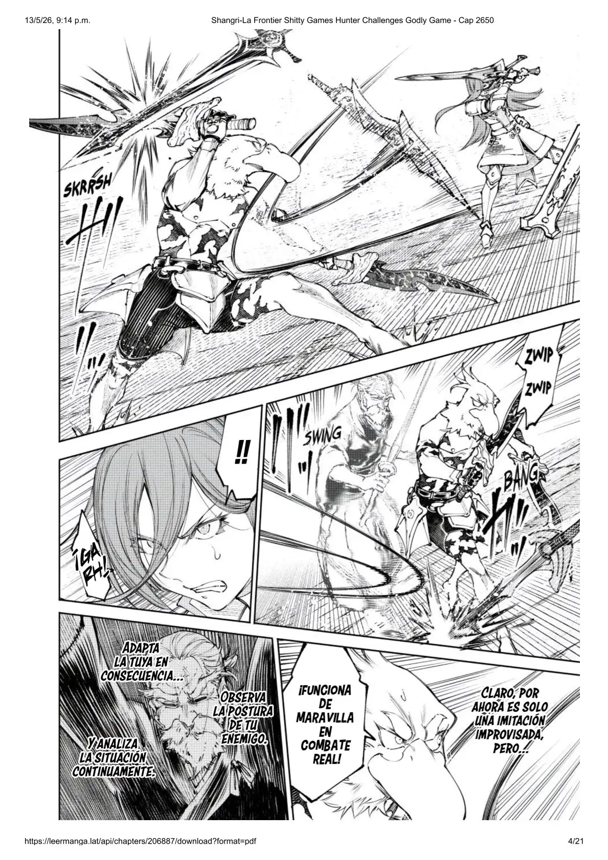 Página 4 del Manga