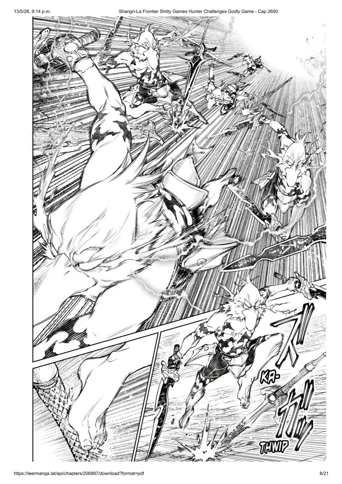 Página 8 del Manga