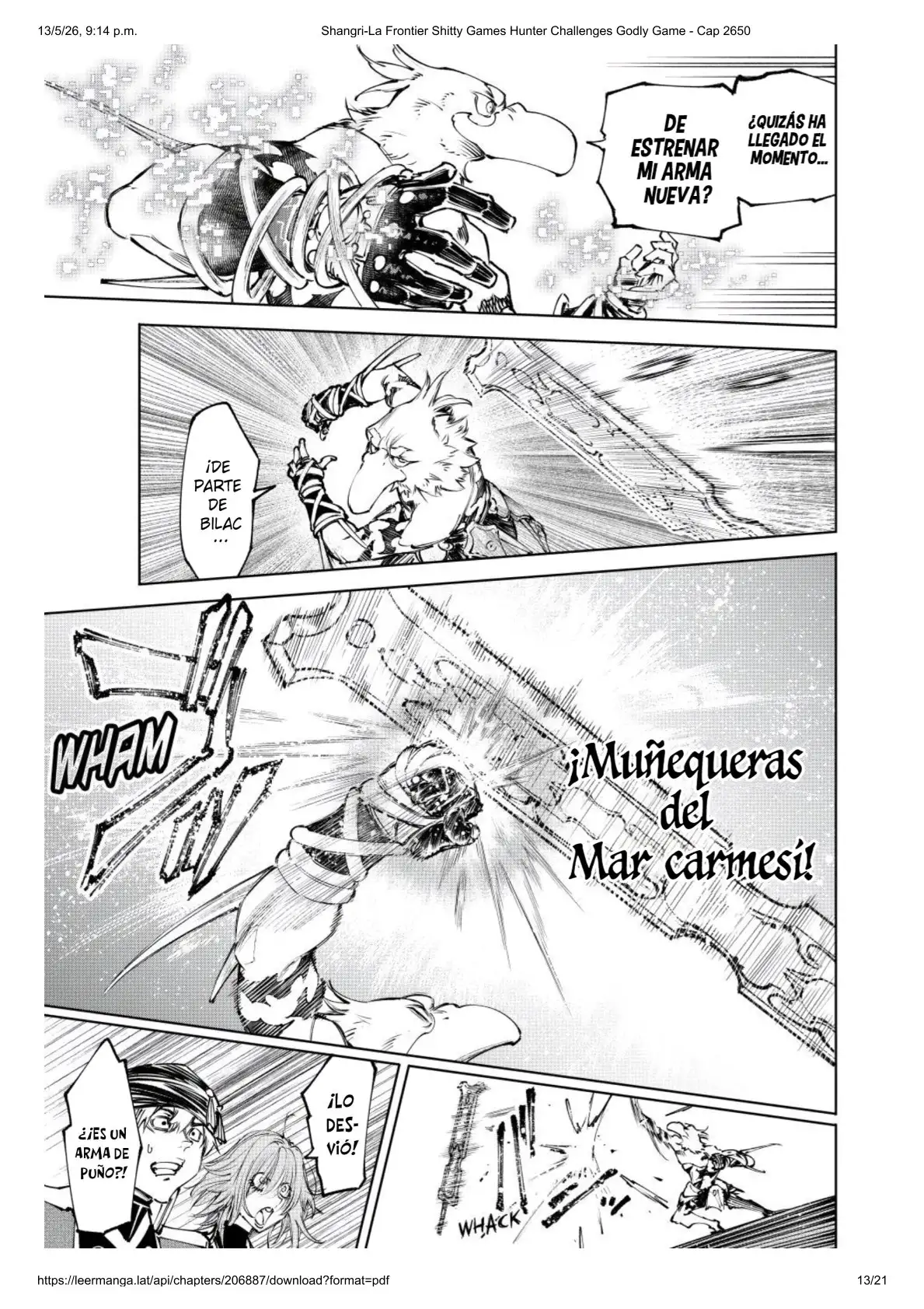 Página 13 del Manga