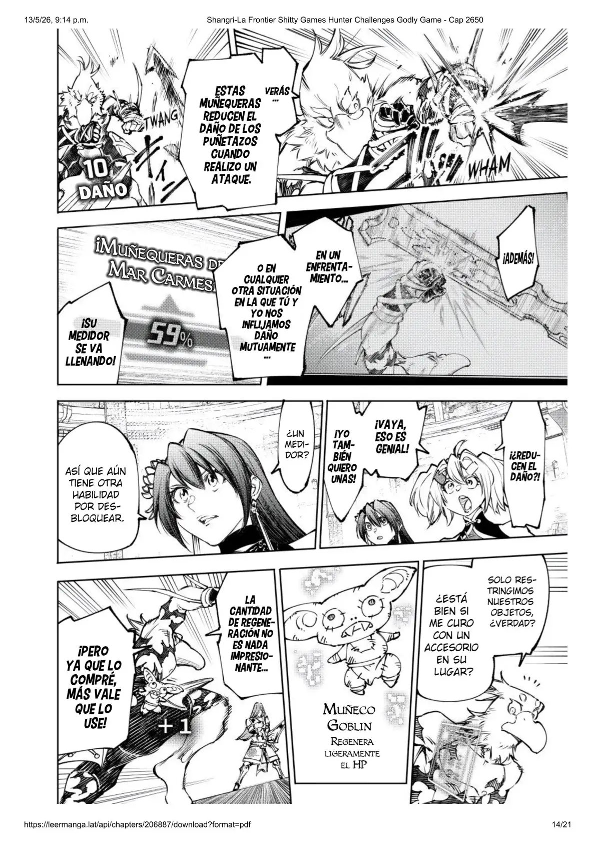 Página 14 del Manga