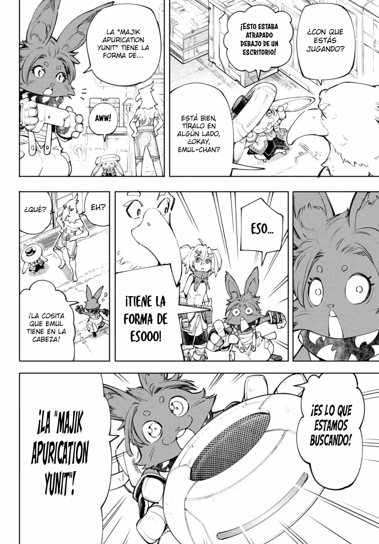 Página 17 del Manga