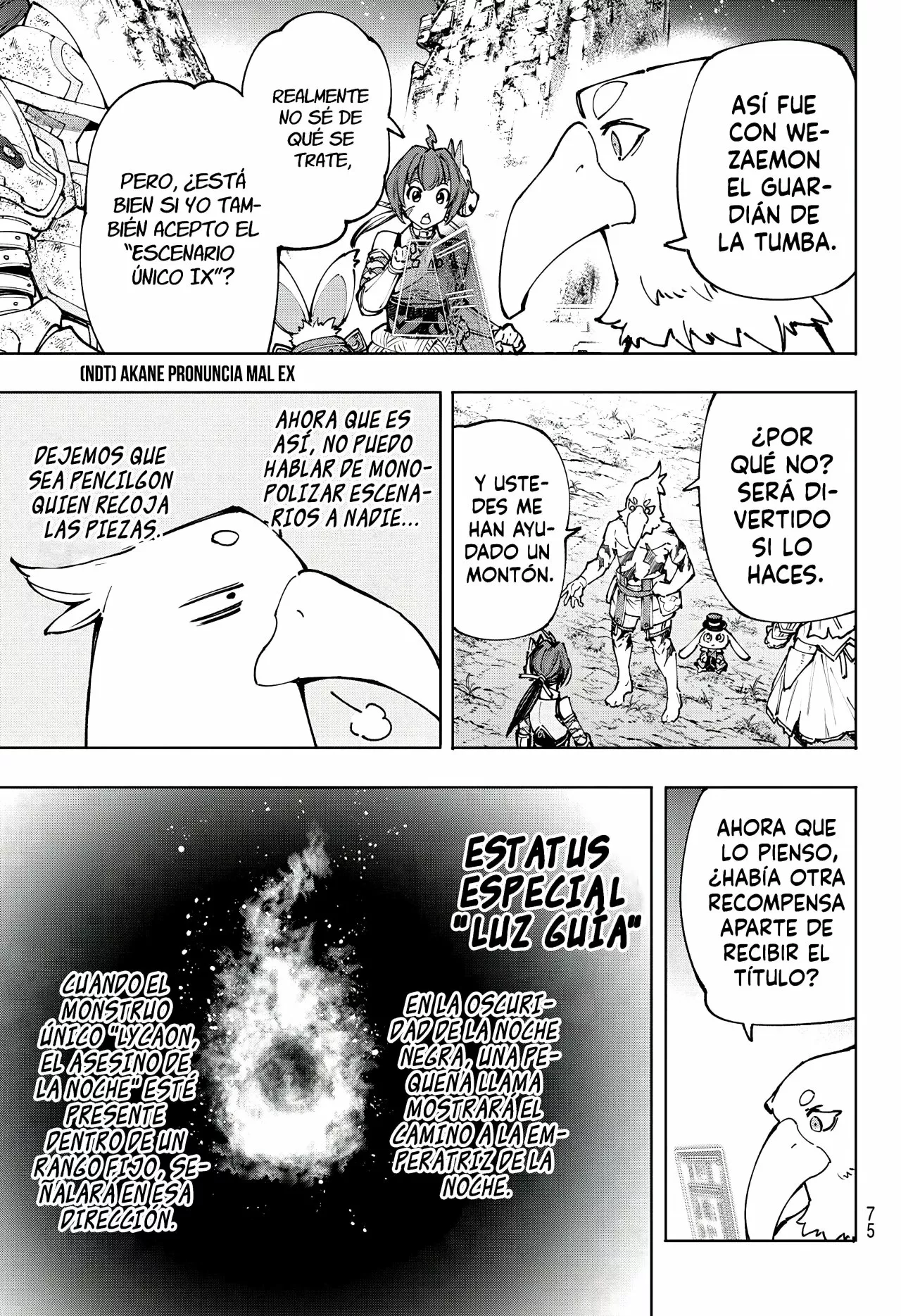Página 14 del Manga