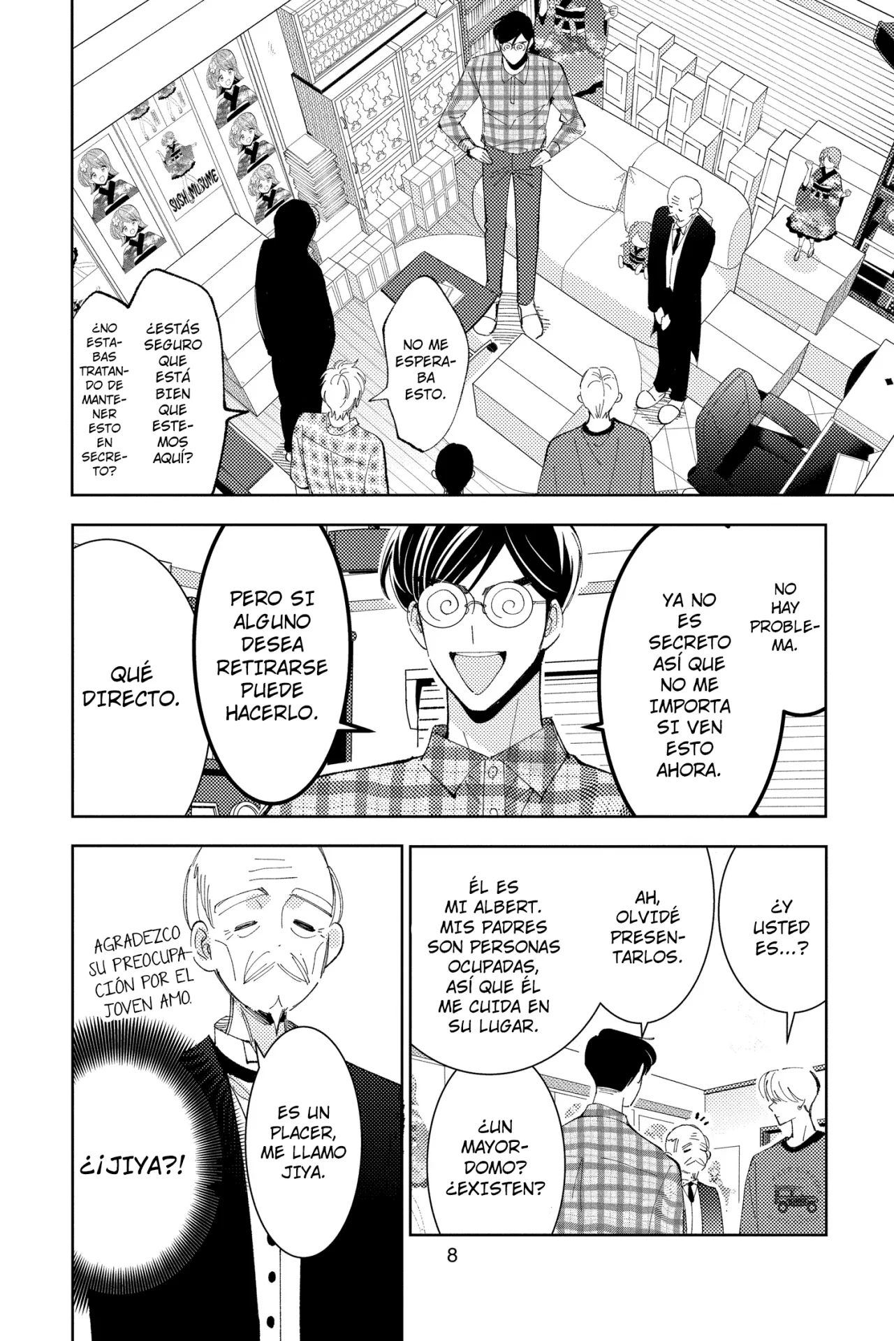 Página 8 del Manga