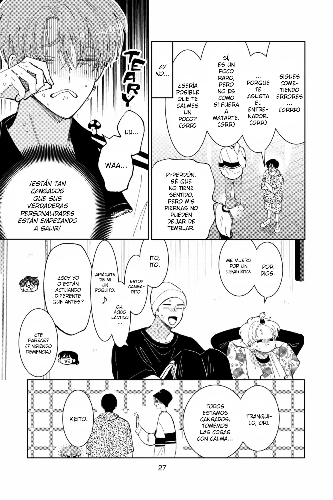 Página 27 del Manga