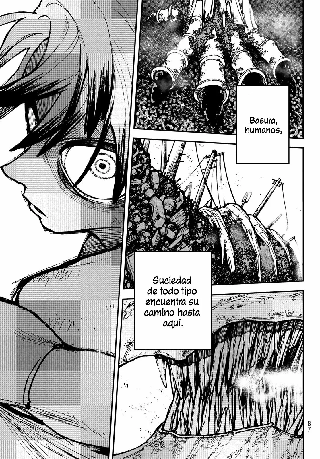 Página 74 del Manga