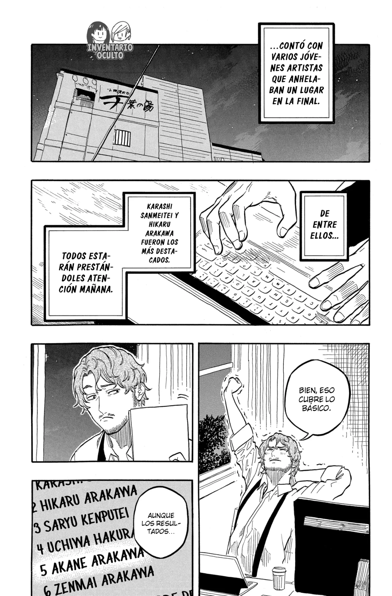Página 17 del Manga
