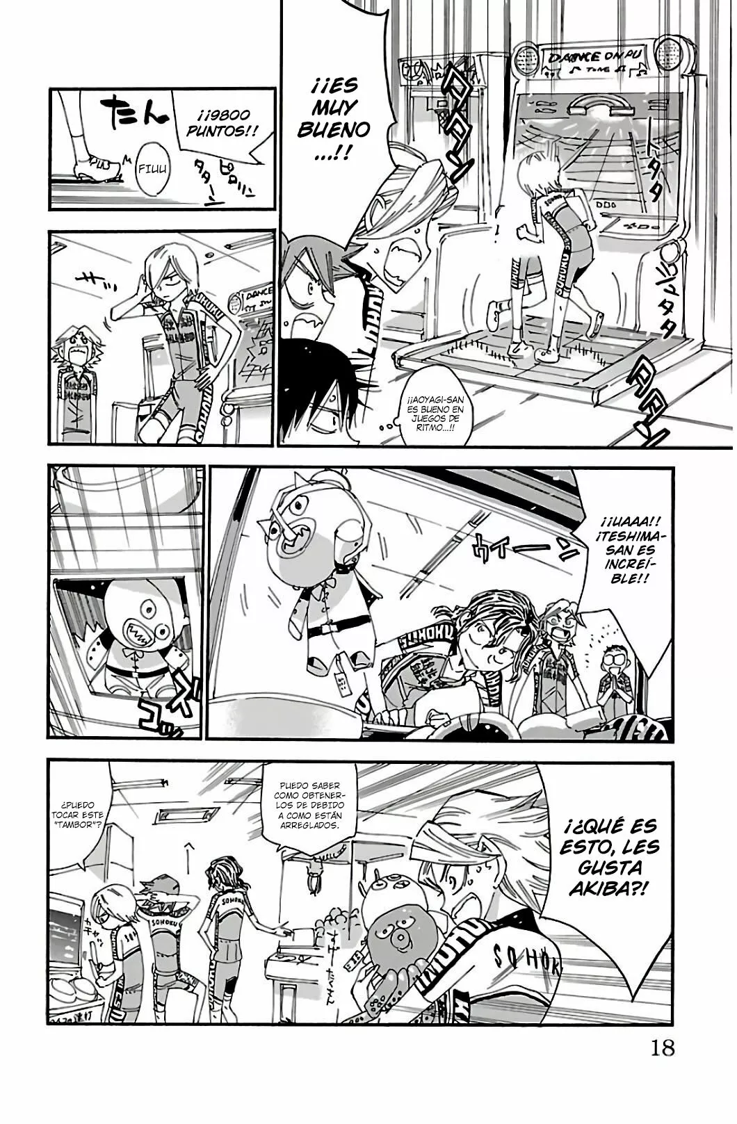 Página 18 del Manga