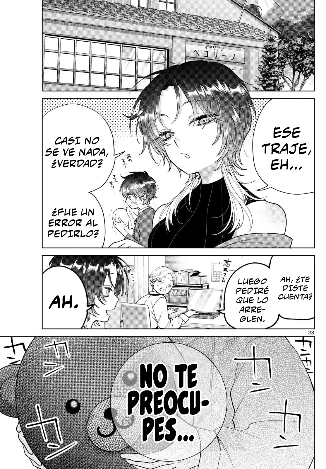 Página 23 del Manga